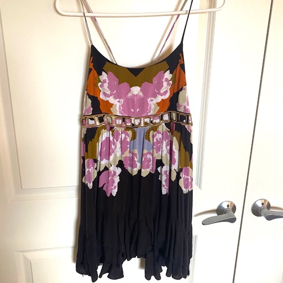 Free People Sweet Lucy Slip Dress in Black - Small (EUC) - Picture 5 of 10